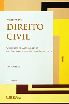 Livro Curso de Direito Civil - Volume 1 - Resumo, Resenha, PDF, etc.