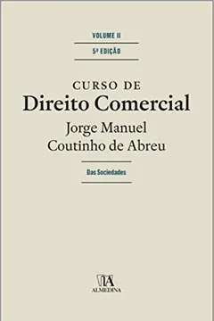Livro Curso de Direito Comercial - Volume 2 - Resumo, Resenha, PDF, etc.