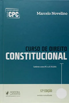 Livro Curso de Direito Constitucional - 2017 - Resumo, Resenha, PDF, etc.
