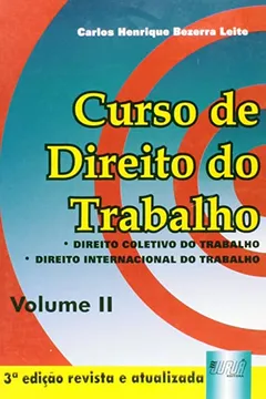 Livro Curso De Direito Do Trabalho - V. 2 - Resumo, Resenha, PDF, etc.