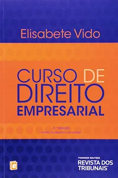 Livro Curso De Direito Empresarial - Resumo, Resenha, PDF, etc.
