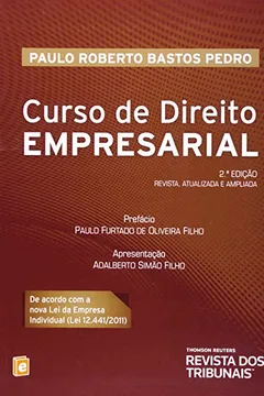 Livro Curso de Direito Empresarial - Resumo, Resenha, PDF, etc.