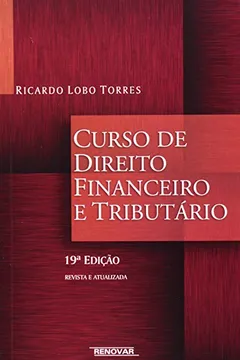 Livro Curso de Direito Financeiro e Tributário - Resumo, Resenha, PDF, etc.