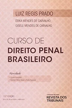 Livro Curso De Direito Penal Brasileiro - Volume Único - Resumo, Resenha, PDF, etc.