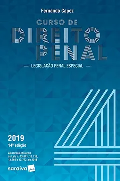 Livro Curso de direito penal : Legislação penal especial - 14ª edição de 2019 - Resumo, Resenha, PDF, etc.