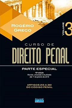 Livro Curso de Direito Penal - Parte Especial. Volume III: Volume 3 - Resumo, Resenha, PDF, etc.