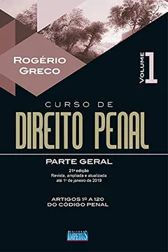 Livro Curso de Direito Penal. Parte Geral - Resumo, Resenha, PDF, etc.