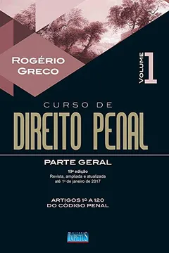 Livro Curso de Direito Penal. Parte Geral - Volume I: Volume 1 - Resumo, Resenha, PDF, etc.