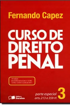 Livro Curso De Direito Penal - V. 3 - Parte Especial - Resumo, Resenha, PDF, etc.