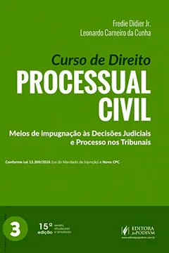 Livro Curso de Direito Processual Civil - Resumo, Resenha, PDF, etc.