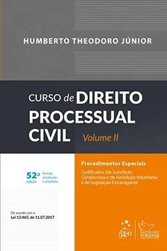 Livro Curso de Direito Processual Civil: Procedimentos Especiais (Volume 2) - Resumo, Resenha, PDF, etc.