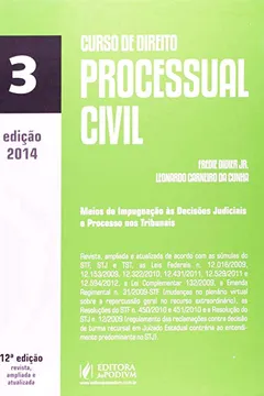 Capa do livro Curso de Direito Processual Civil - Volume 3