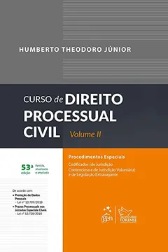 Livro Curso de Direito Processual Civil - Volume II: Volume 2 - Resumo, Resenha, PDF, etc.