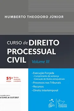 Livro Curso de Direito Processual Civil - Volume III: Volume 3 - Resumo, Resenha, PDF, etc.