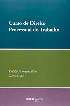 Capa do livro Curso De Direito Processual Do Trabalho
