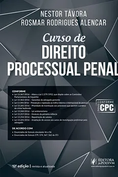 Livro Curso de Direito Processual Penal - Resumo, Resenha, PDF, etc.