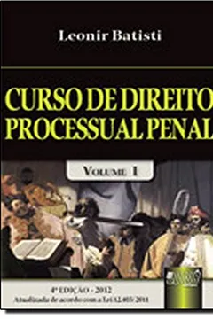 Capa do livro Curso de Direito Processual Penal - Volume 1