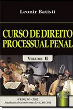Capa do livro Curso de Direito Processual Penal - Volume 2