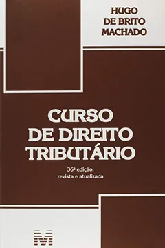 Livro Curso de Direito Tributário - Resumo, Resenha, PDF, etc.