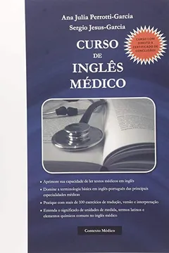 Livro Curso de Inglês Médico - Resumo, Resenha, PDF, etc.