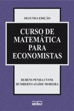 Livro Curso de Matemática Para Economistas - Resumo, Resenha, PDF, etc.