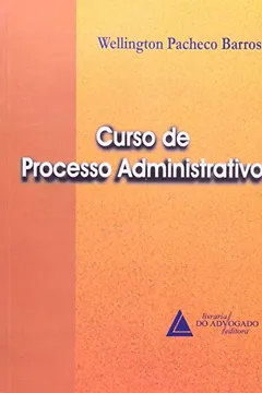 Capa do livro Curso de Processo Administrativo