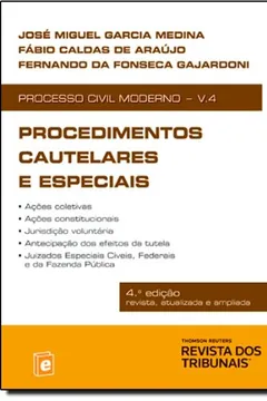 Livro Curso De Processo Cívil Moderno. Procedimentos Cautelares - Volume 4 - Resumo, Resenha, PDF, etc.