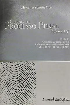 Livro Curso De Processo Penal - V. 03 - Resumo, Resenha, PDF, etc.
