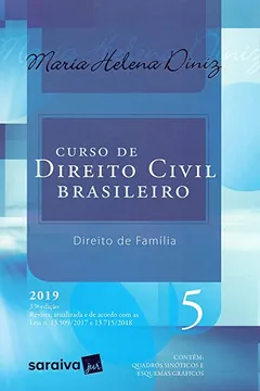 Livro Curso Direito Civil Brasileiro. Direito De Família - Volume 5 - Resumo, Resenha, PDF, etc.
