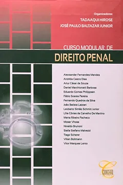 Livro Curso Modular De Direito Penal - Resumo, Resenha, PDF, etc.