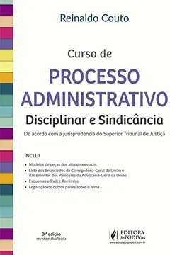 Livro Curso Prático de Processo Administrativo Disciplinar e Sindicância - Resumo, Resenha, PDF, etc.