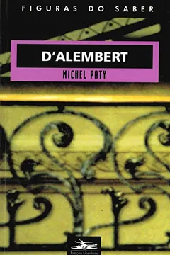 Capa do livro D'Alembert - Coleção Figuras do Saber 11