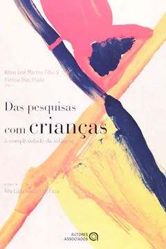 Capa do livro Das Pesquisas com Crianças à Complexidade de Infância