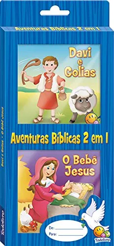 Livro Davi e Golias - Coleção Aventuras Bíblicas 2 em 1 - Resumo, Resenha, PDF, etc.