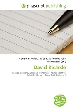 Livro David Ricardo - Resumo, Resenha, PDF, etc.