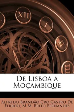 Capa do livro de Lisboa a Mocambique
