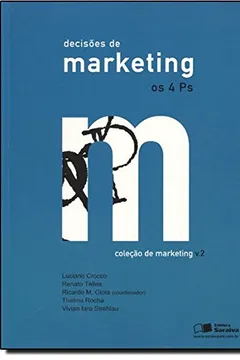 Capa do livro Decisões de Marketing. Os 4 Ps - Volume 2
