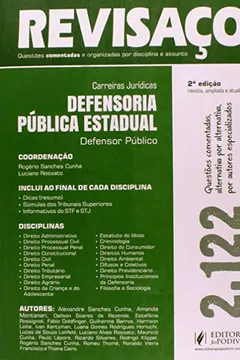 Livro Defensoria Pública Estadual. Defensor Público. 2.122 Questões Comentadas - Coleção Revisaço - Resumo, Resenha, PDF, etc.