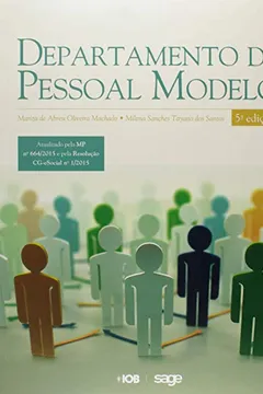 Livro Departamento de Pessoal Modelo - Resumo, Resenha, PDF, etc.