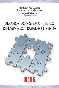 Capa do livro Desafios do Sistema Público de Emprego, Trabalho e Renda