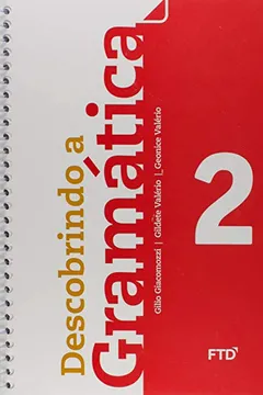 Capa do livro Descobrindo a Gramática - 2º ano