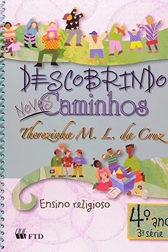 Capa do livro Descobrindo Novos Caminhos - 4. Ano - 3. Serie