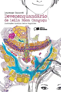 Capa do livro Devezenquandário De Leila Rosa Cangucu