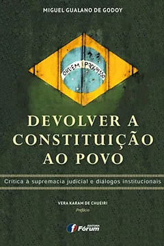 Livro Devolver a Constituição ao Povo - Resumo, Resenha, PDF, etc.