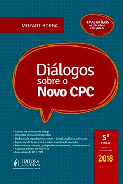 Livro Diálogos Sobre o Novo CPC - Resumo, Resenha, PDF, etc.