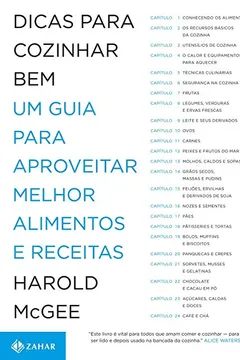 Livro Dicas Para Cozinhar Bem. Um Guia Para Aproveitar Melhor Alimentos E Receitas - Resumo, Resenha, PDF, etc.