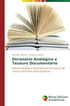 Livro Dicionario Analogico E Tesauro Documentario - Resumo, Resenha, PDF, etc.