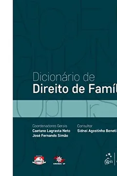 Livro Dicionário de Direito de Família - Volume 2 - Resumo, Resenha, PDF, etc.