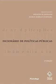 Capa do livro Dicionário de Políticas Públicas