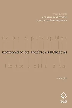 Capa do livro Dicionário de Políticas Públicas